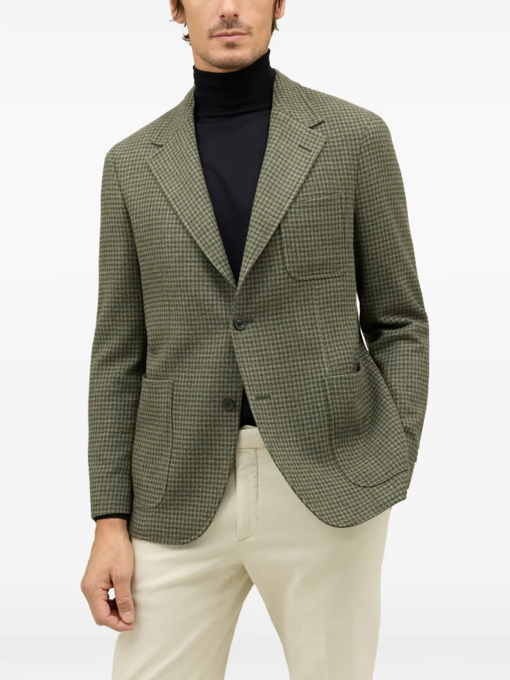 Boglioli Windsor houndstooth jacket Groen