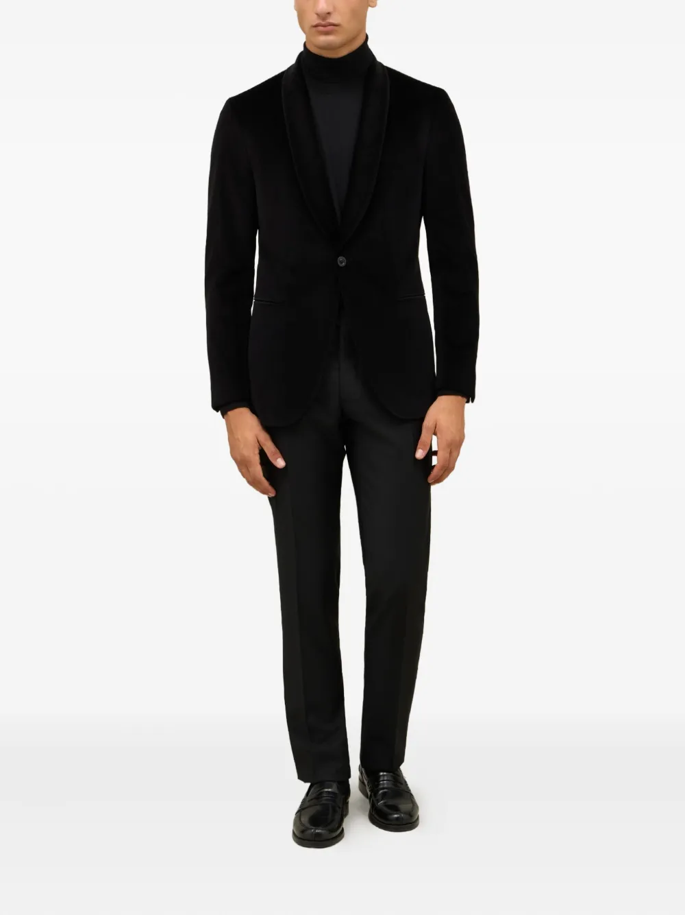 Boglioli shawl-collar velvet blazer | Suit & Dinner Jackets | Image 2