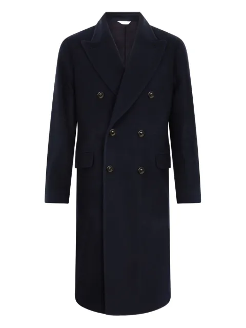 Boglioli double-breasted cashmere coat
