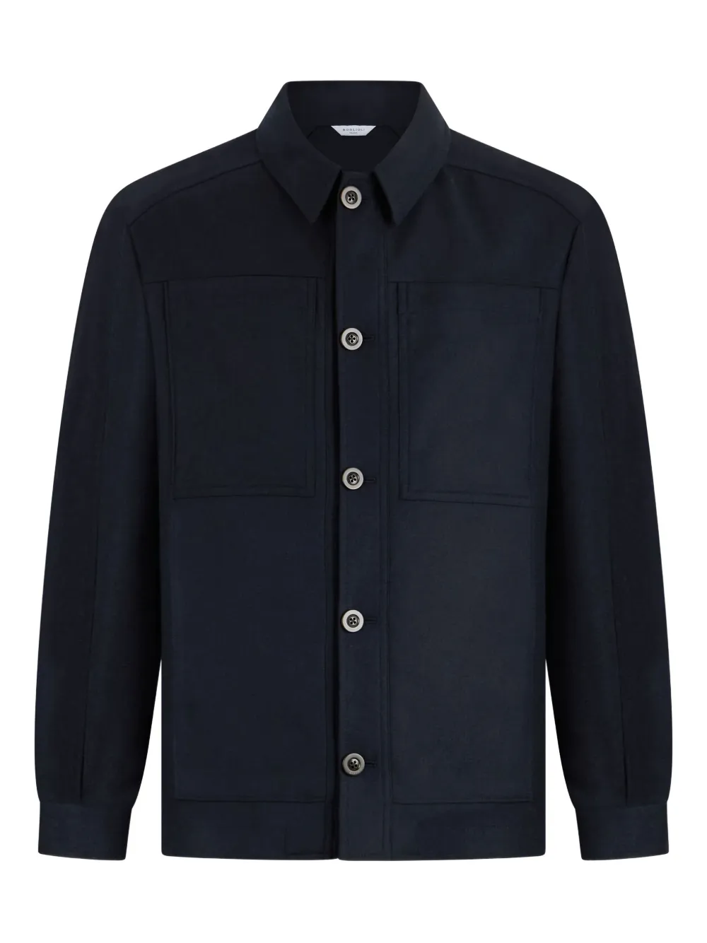 Boglioli button-fastening jacket | Blue | Image 1