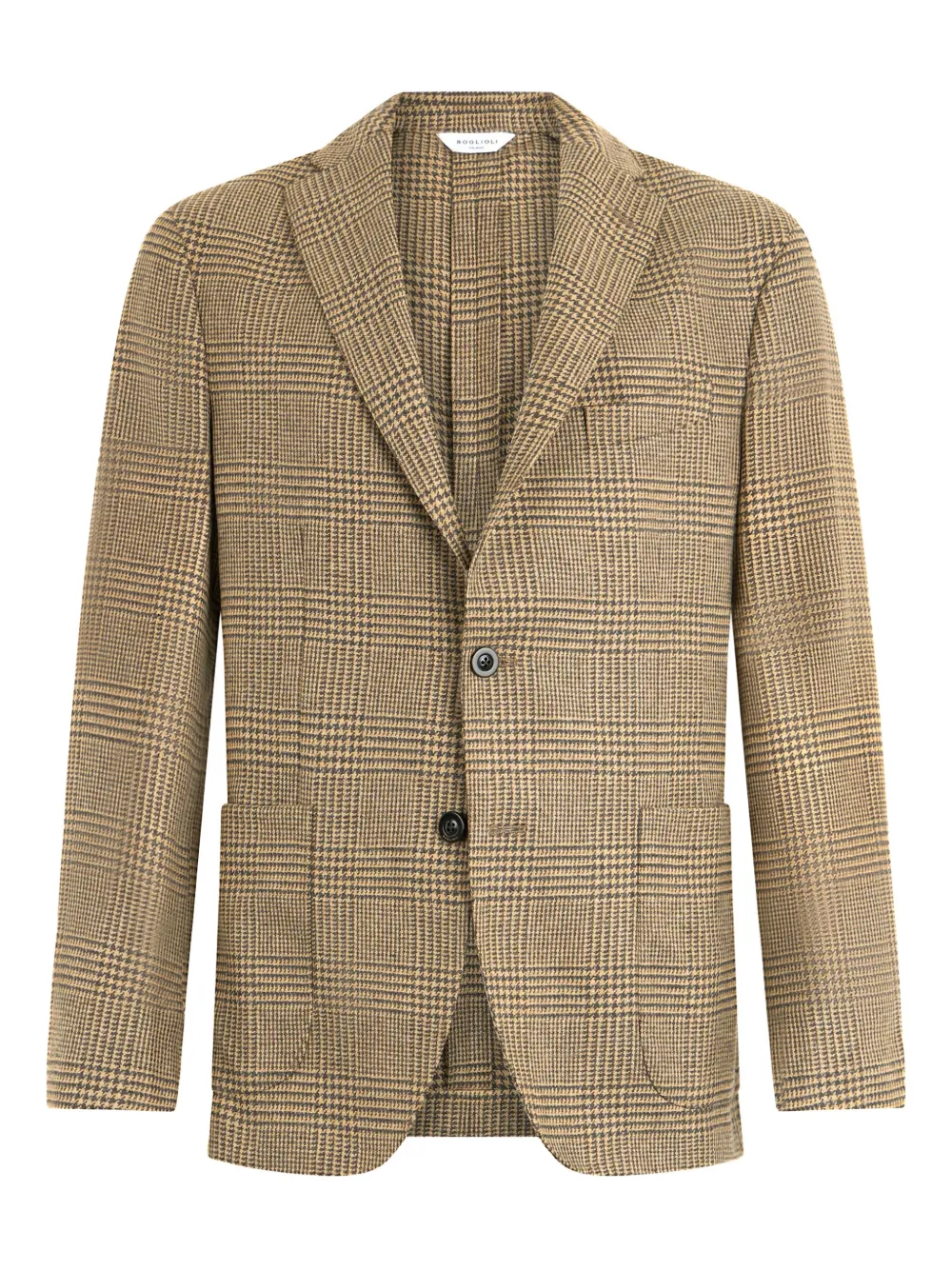 Boglioli check-pattern two-button blazer | Neutrals | Image 1