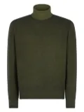 Boglioli turtleneck ribbed-hem sweater - Green