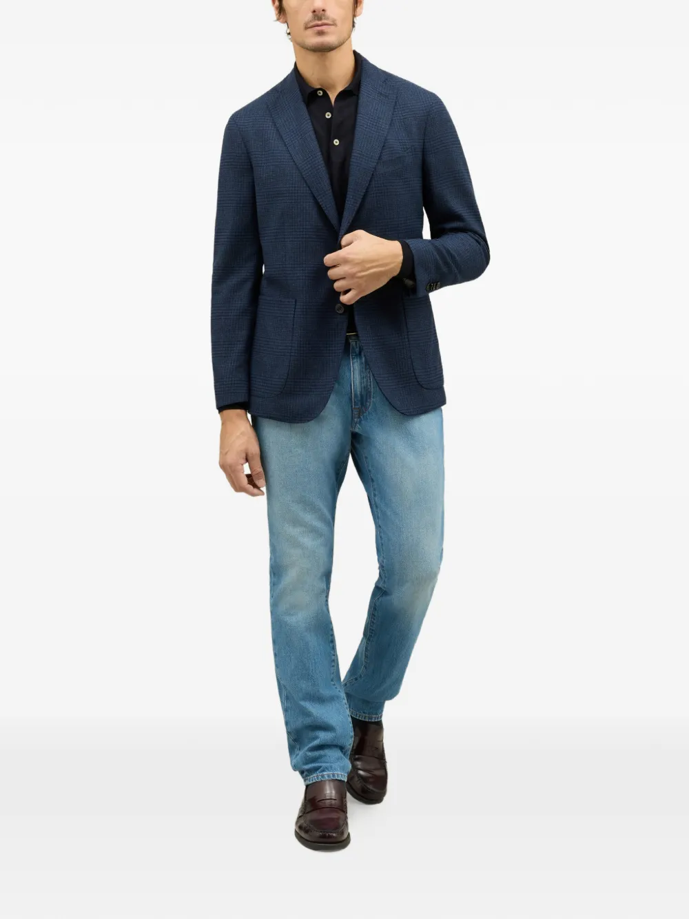 Boglioli check single-breasted jacket | Suit & Dinner Jackets | Image 2