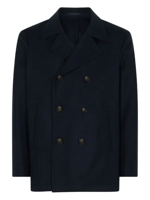 Boglioli double-breasted wool-blend peacoat