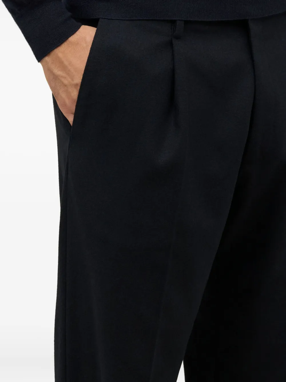 Boglioli Plooibroek Blauw