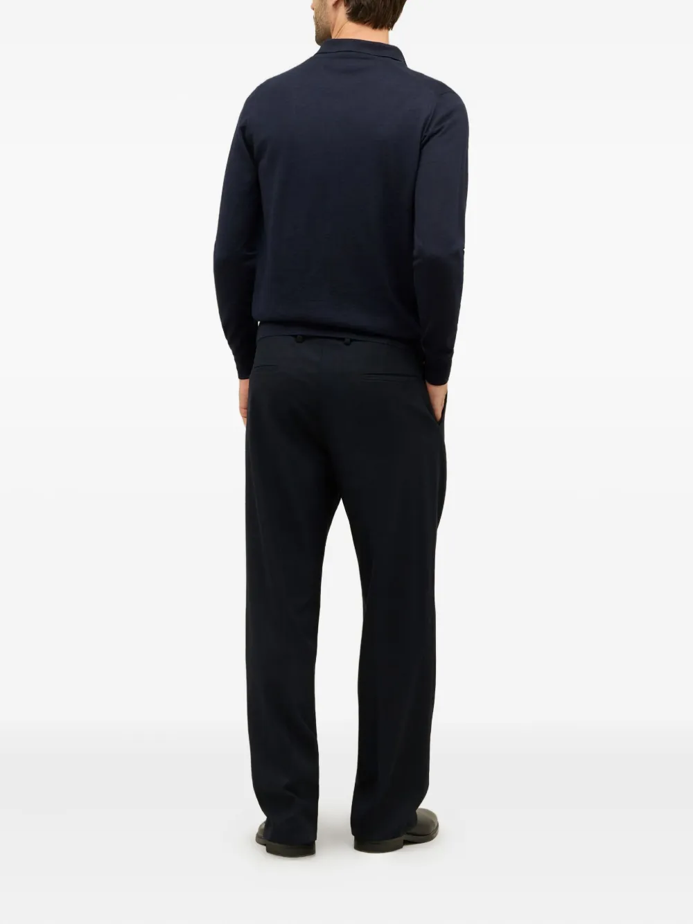 Boglioli Plooibroek Blauw