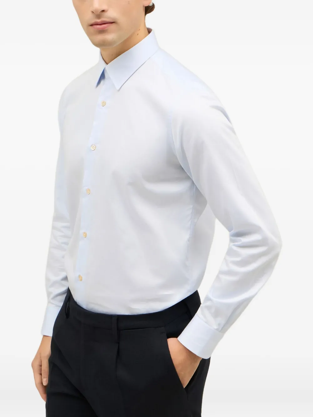 Boglioli Overhemd Blauw