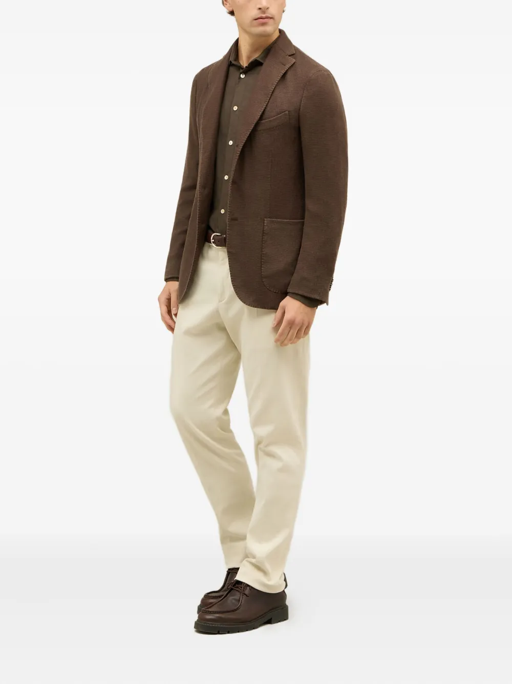 Boglioli notched-lapel blazer | Suit & Dinner Jackets | Image 2