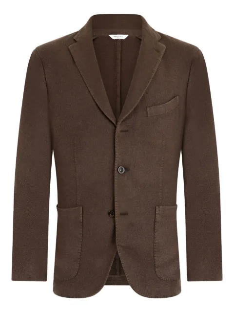 Boglioli blazer à revers crantés