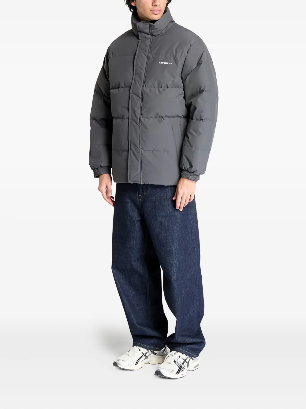 Carhartt WIP quilted puffer jacket Grijs