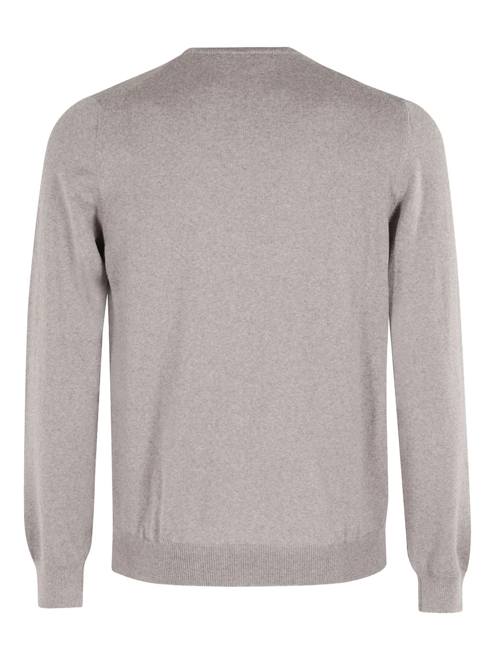 Tagliatore crew-neck virgin-wool sweater Grijs