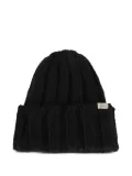 Woolrich cable-knit beanie hat - Black