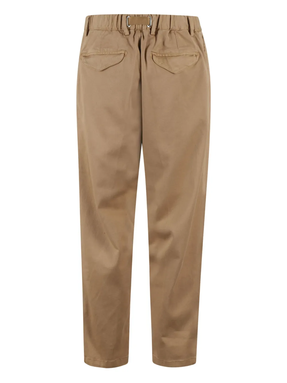 White Sand buckle-fastening pleated trousers - Bruin