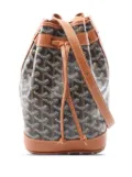Goyard Pre-Owned 2000-2025 Goyardine Petite Flot bucket bag - Black