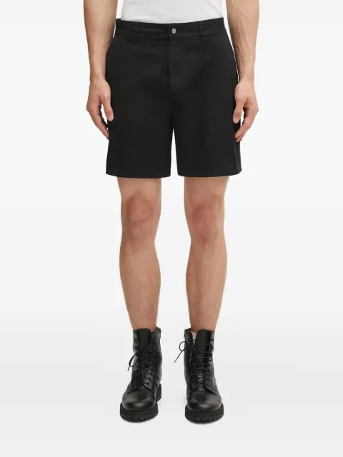 Represent embroidered-patch pocket shorts
