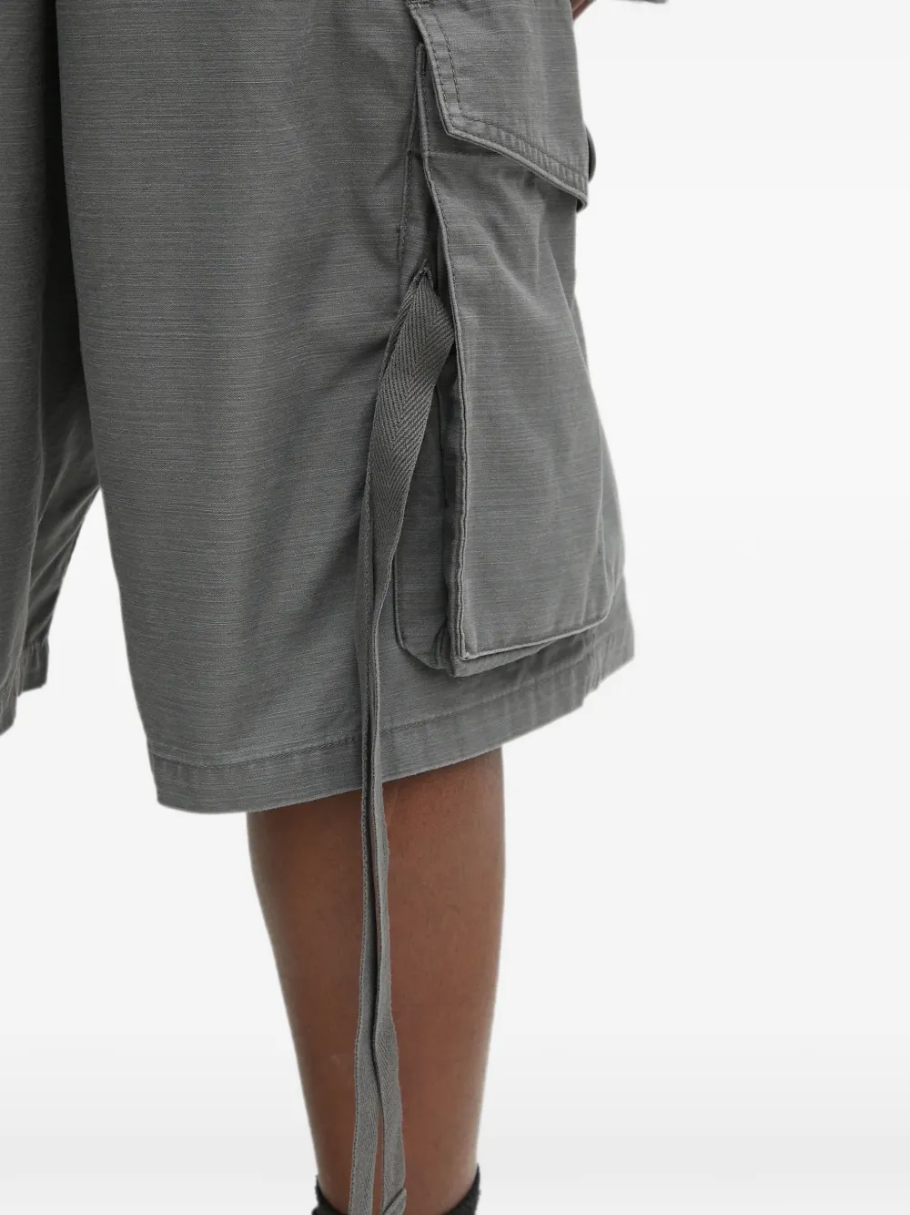Neighborhood Cargo shorts met trekkoord Grijs