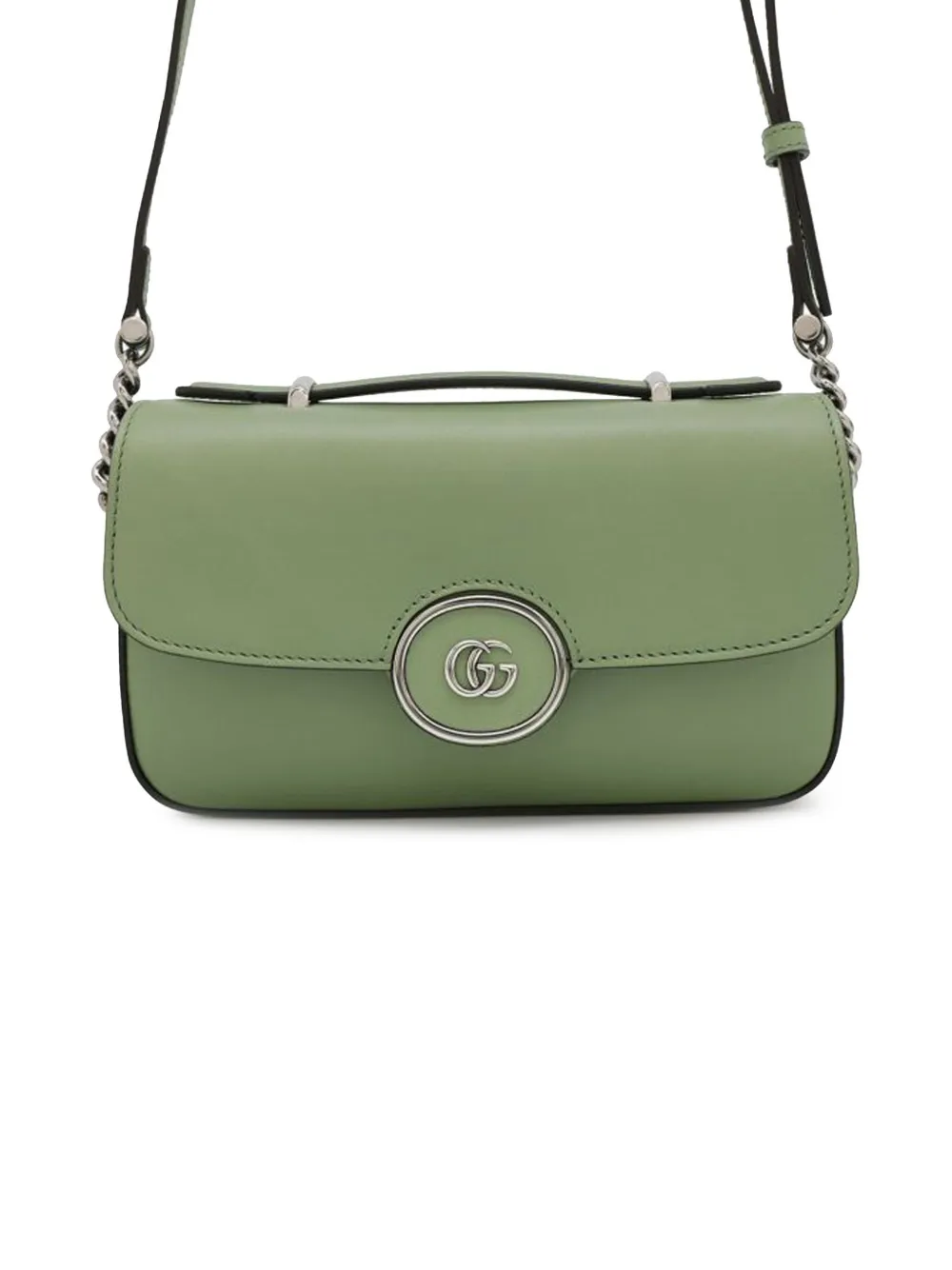 Gucci Pre-Owned 2000-2015 Mini Leather Petite GG satchel | Green | Image 1