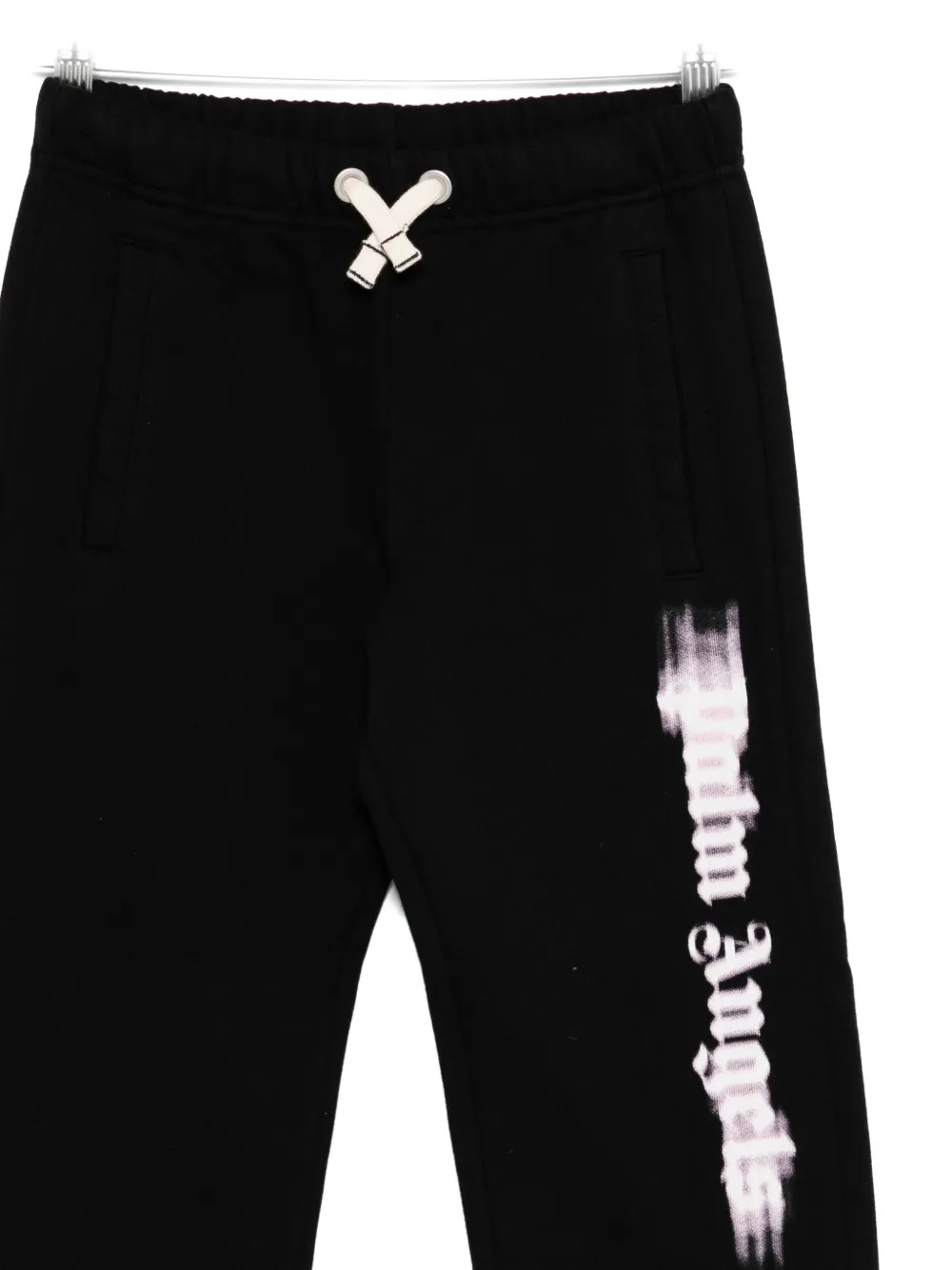 Palm Angels Kids logo-print track pants Zwart