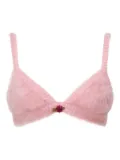 Alessandra Rich embroidered top - Pink
