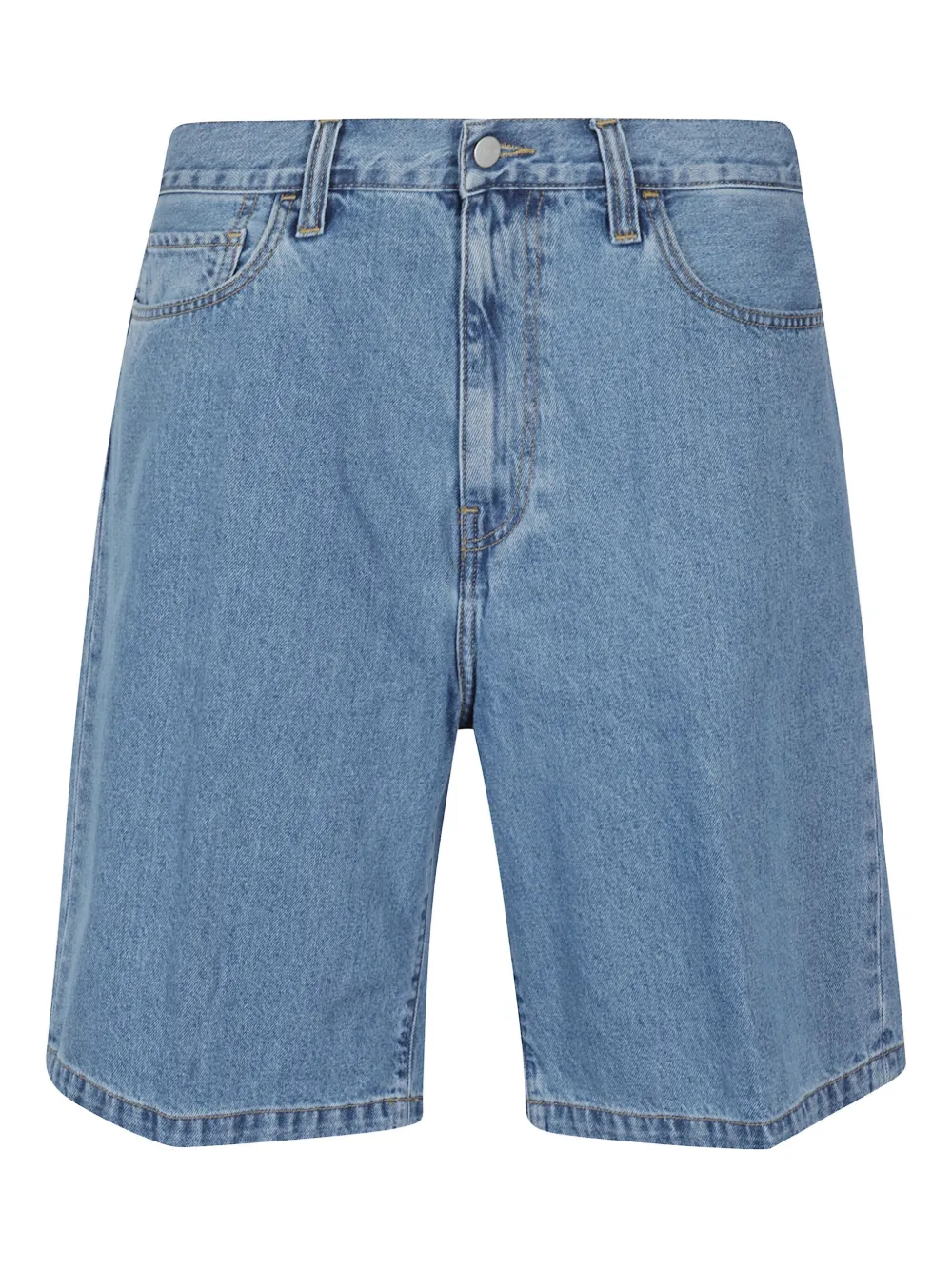 Carhartt WIP five-pocket denim shorts Blauw