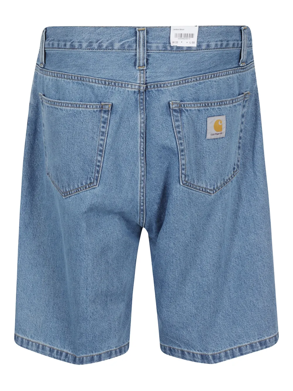 Carhartt WIP five-pocket denim shorts Blauw