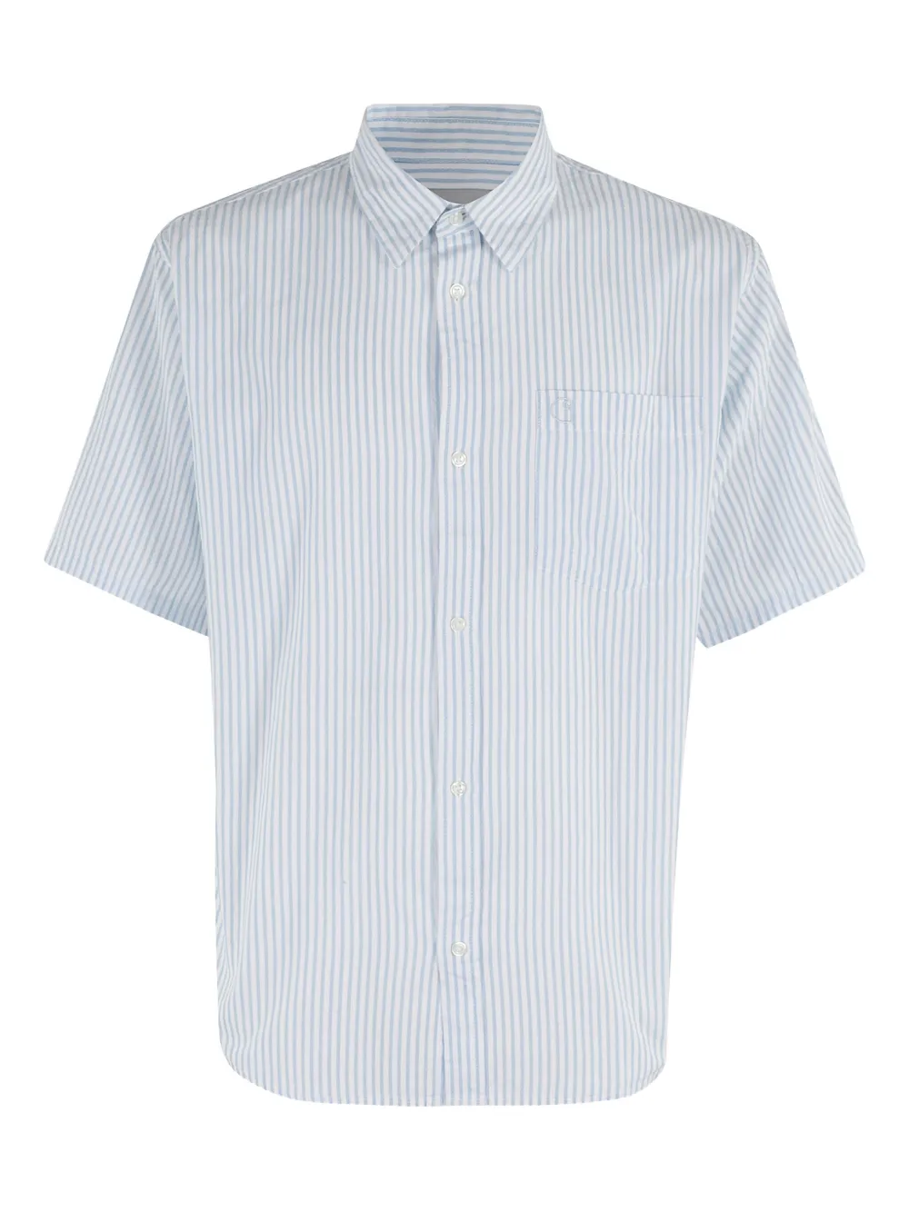 Carhartt WIP phelps stripe shirt | Blue | Image 1