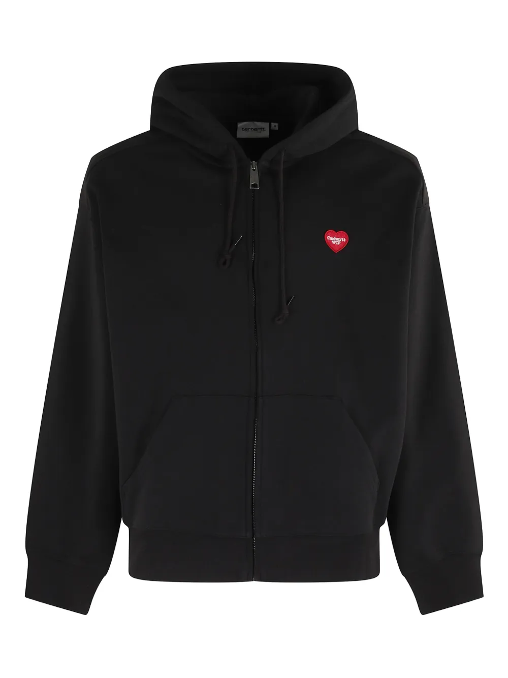 Carhartt WIP embroidered-logo hoodie Zwart
