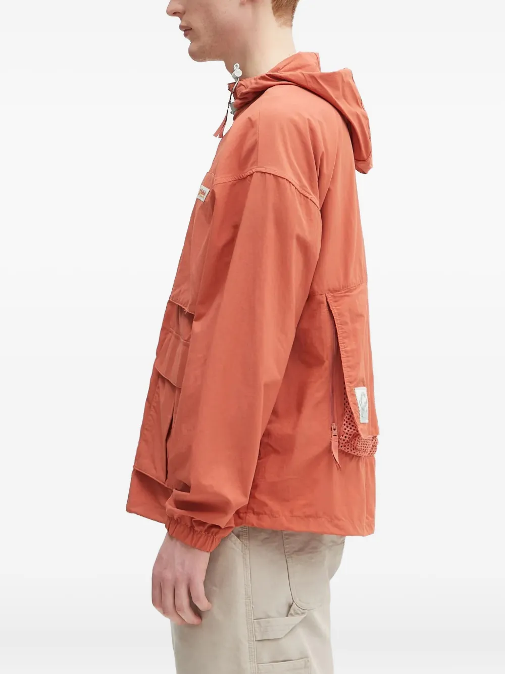 Columbia hooded windbreaker jacket Oranje