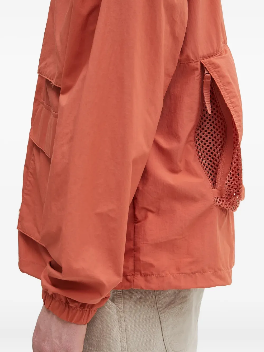Columbia hooded windbreaker jacket Oranje
