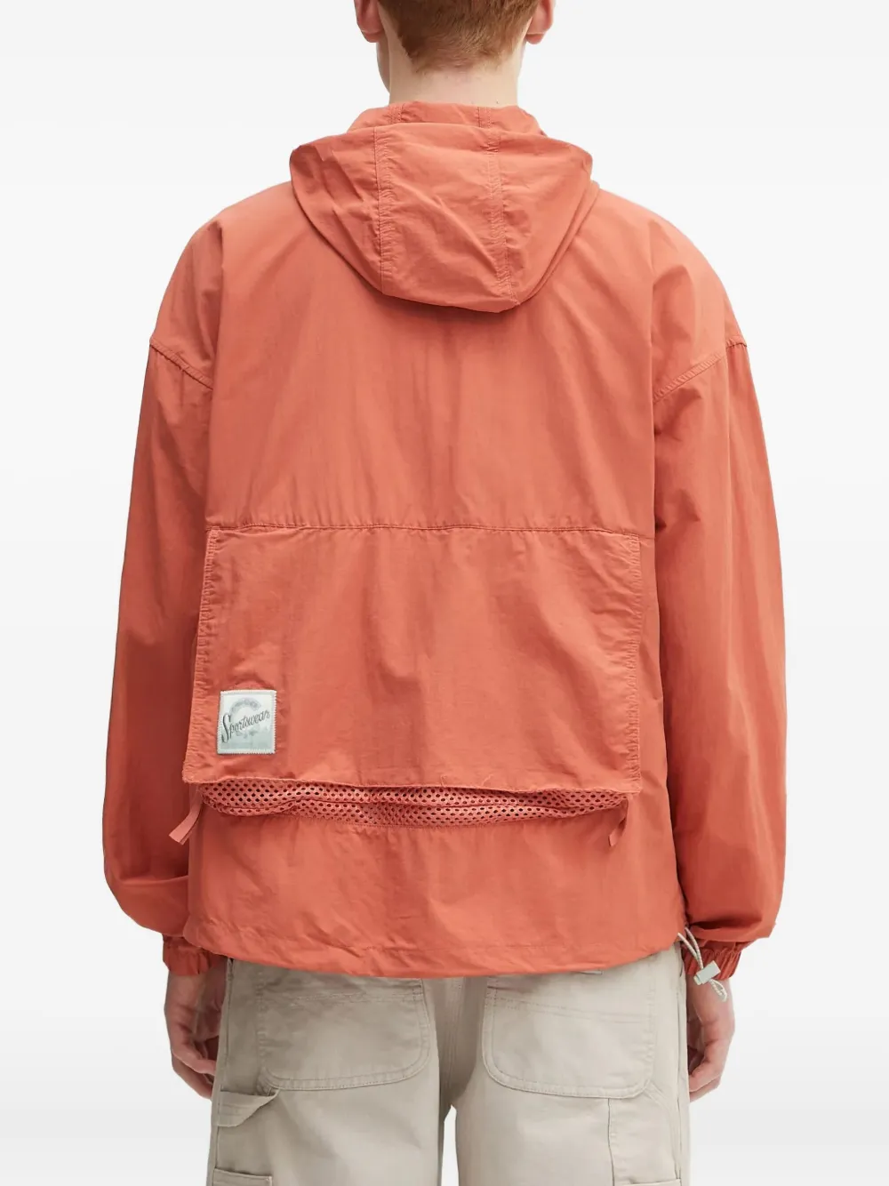 Columbia hooded windbreaker jacket Oranje