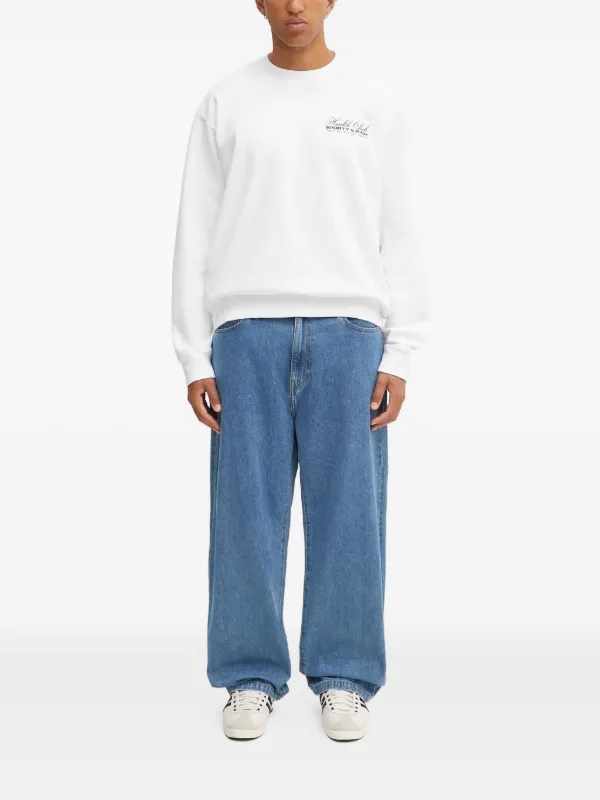 Sporty & Rich ロゴ スウェットシャツ | ホワイト | FARFETCH JP