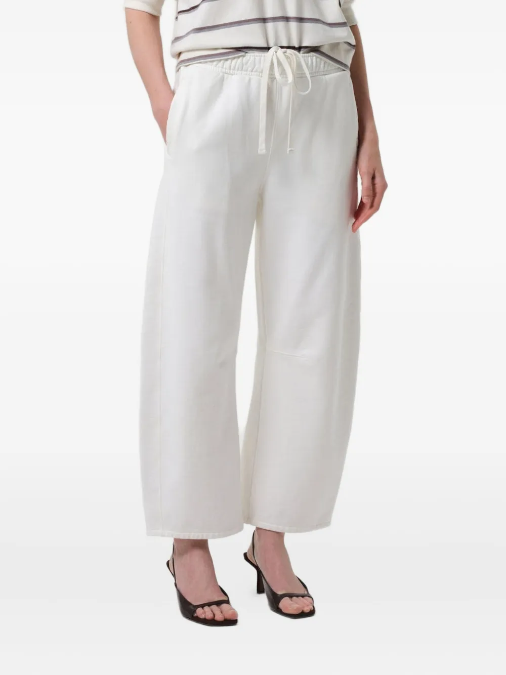 Citizens of Humanity Broek met trekkoord Wit