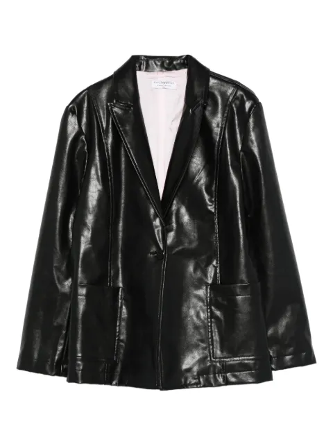 Philosophy Di Lorenzo Serafini Kids single-button pocket blazer