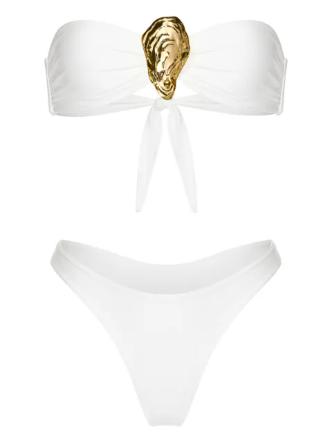 KOROBEYNIKOV shell-embellished bikini set