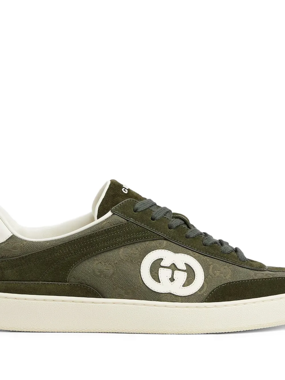 Gucci G75 sneakers met logo Groen