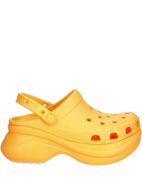 Crocs perforated platform slides