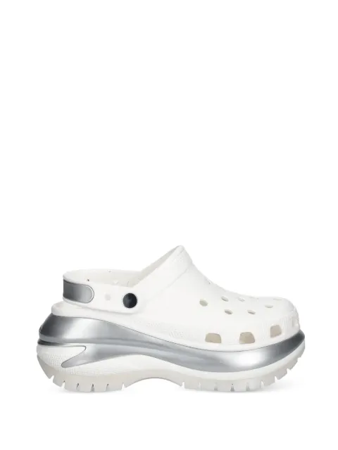 Crocs Mega Crush metallic-trim platform clogs