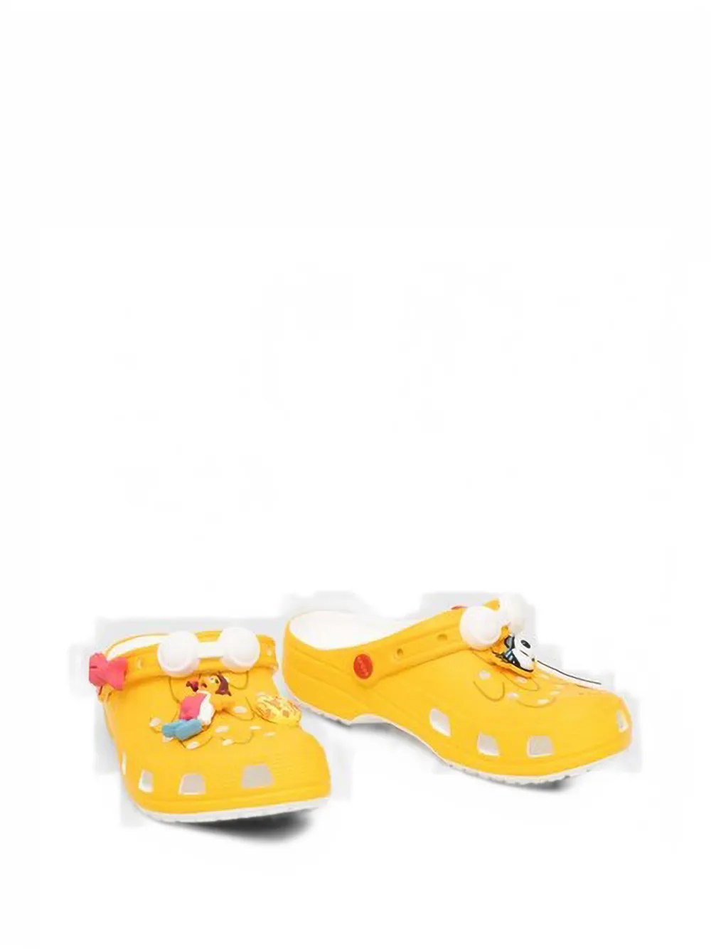 Crocs x McDonald´s Birdie character-charm slingback clogs - Gelb