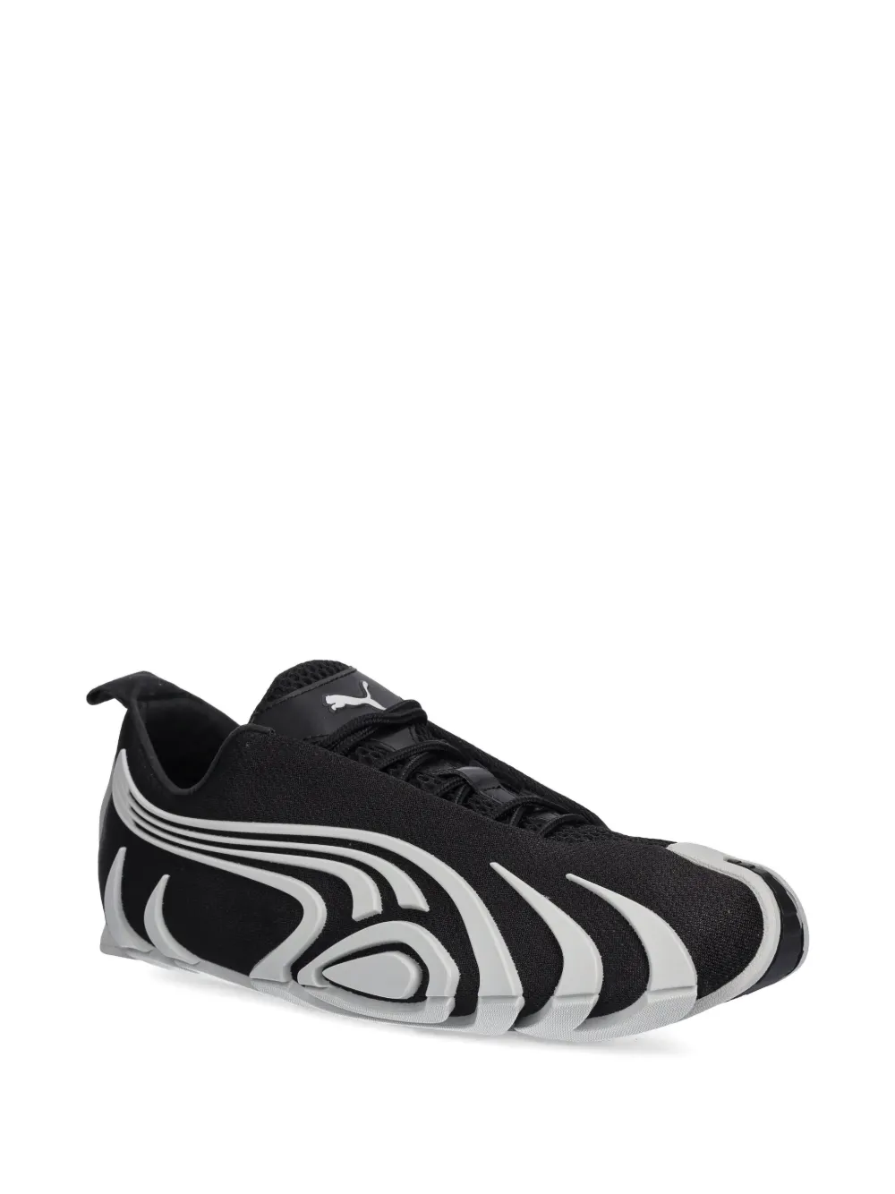 PUMA wave-pattern sneakers Black