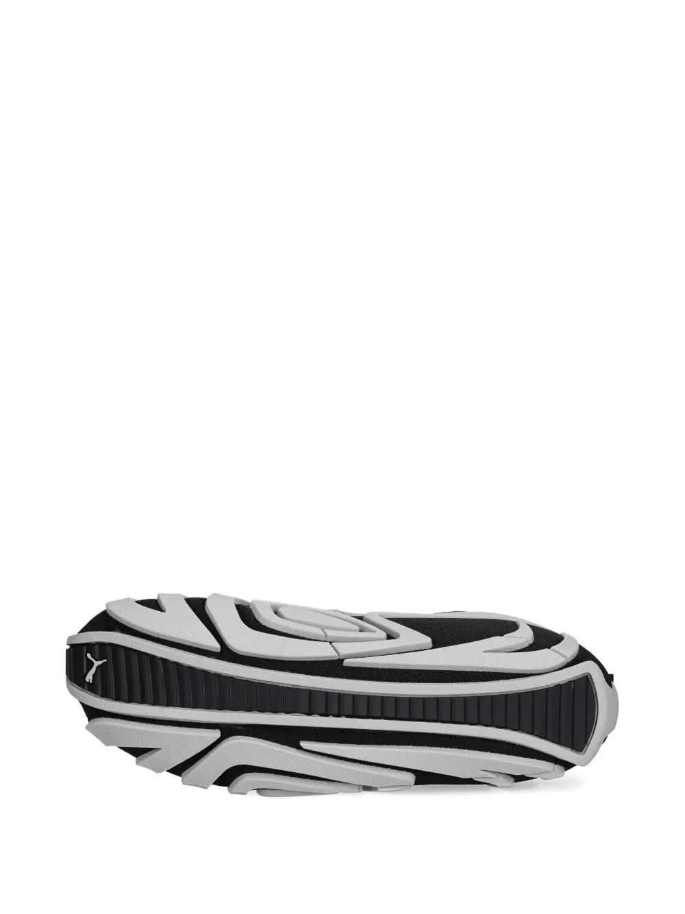 PUMA wave-pattern sneakers Black