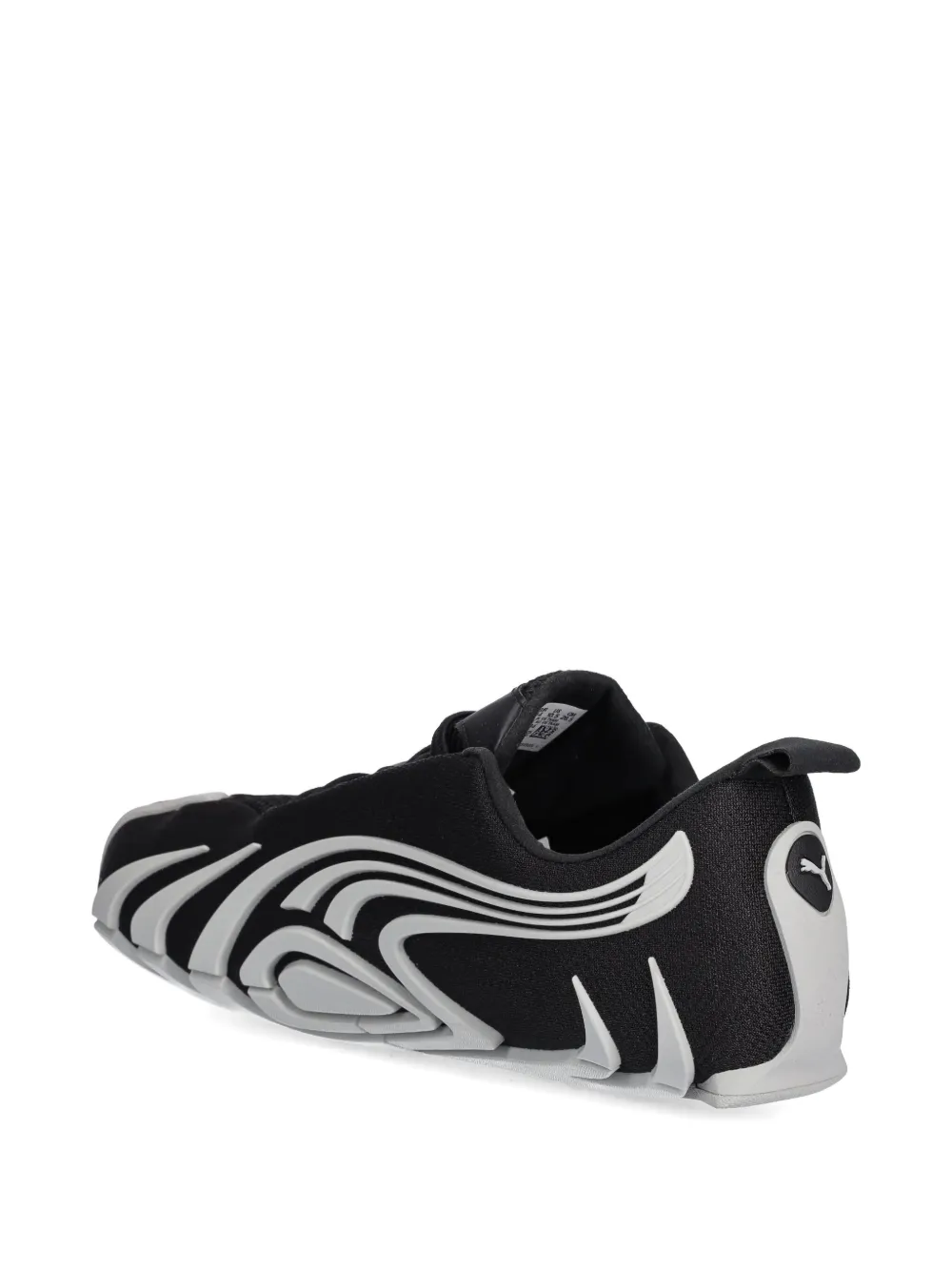 PUMA wave-pattern sneakers Black
