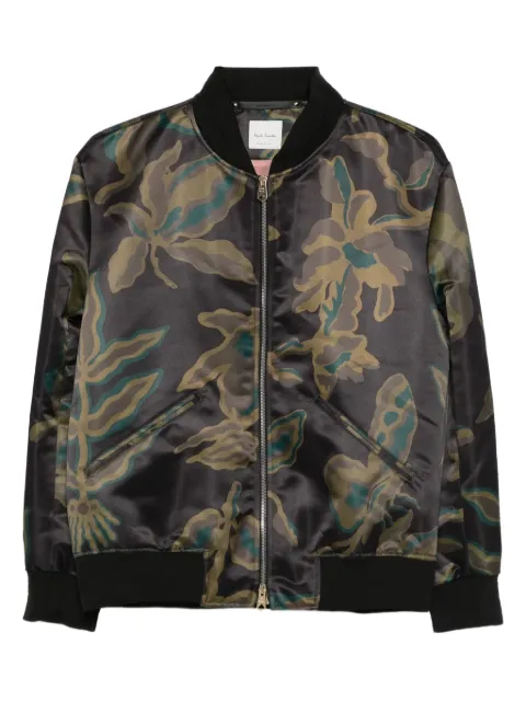 Paul Smith floral-print bomber jacket