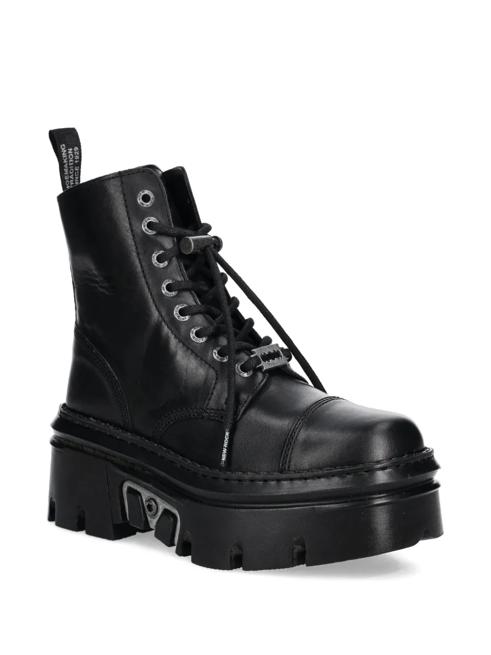 NEW ROCK 60mm lace-up platform boots | Ankle Boots | Image 2