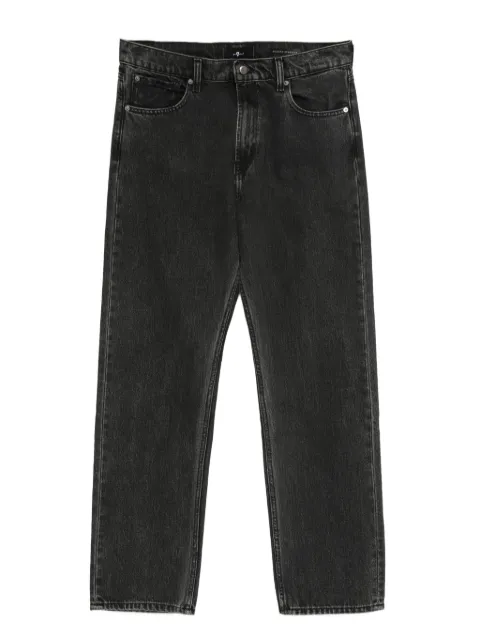 7 For All Mankind جينز 'مودرن' بقصة مستقيمة و5 جيوب