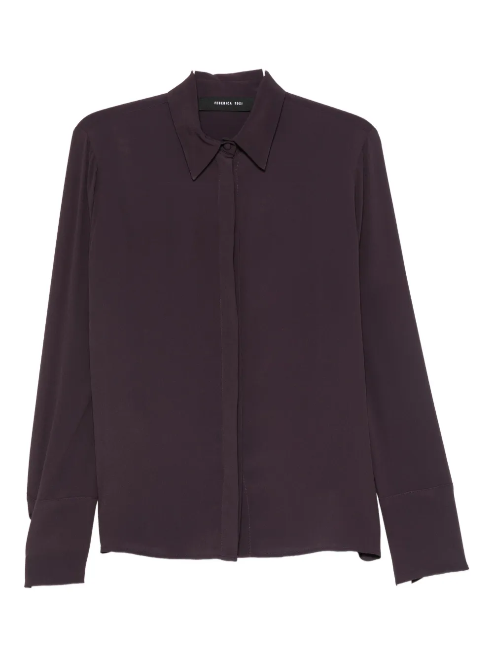 Federica Tosi Button-down Shirt In Blue
