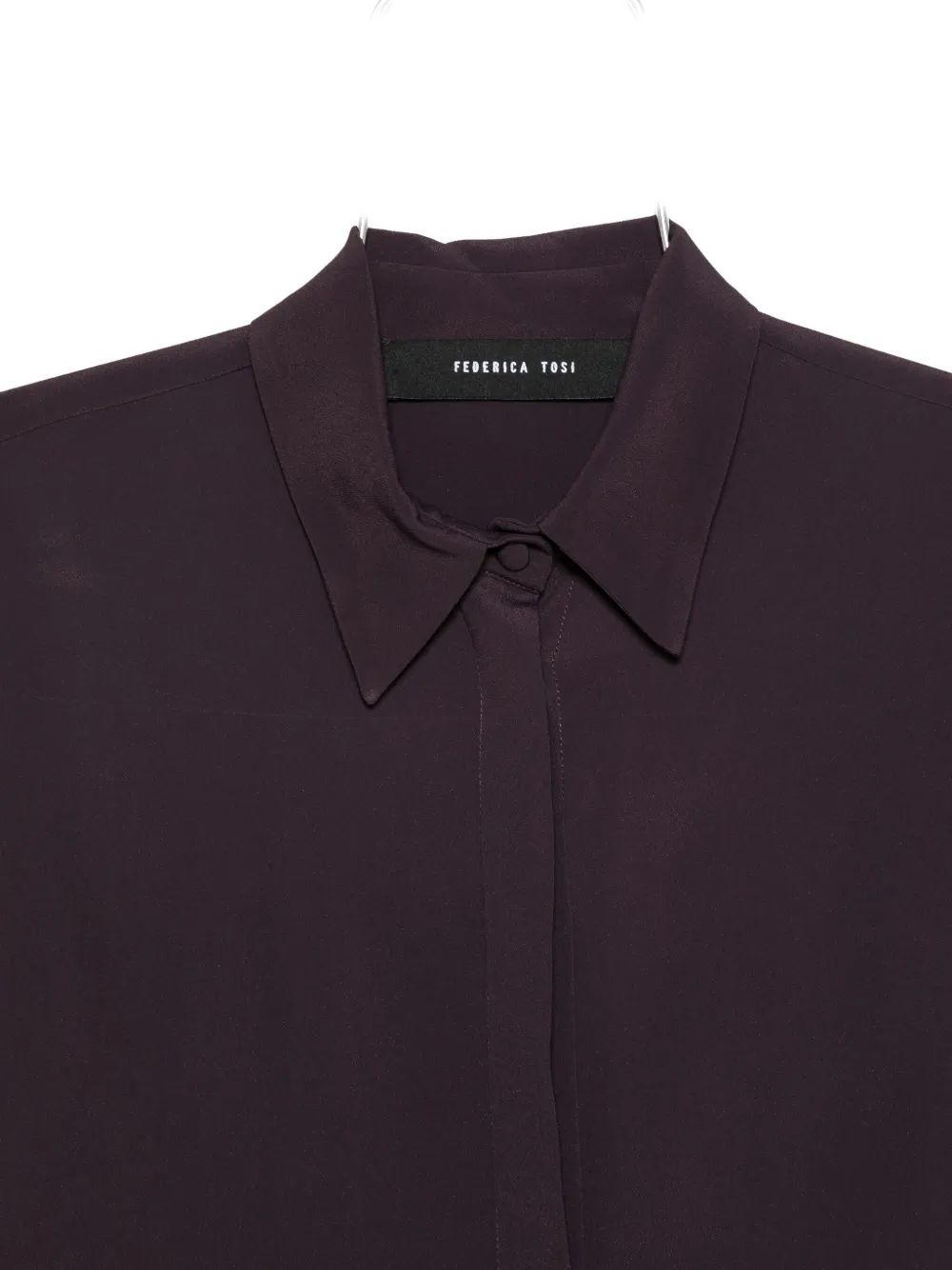 Federica Tosi Button-down Shirt In Blue