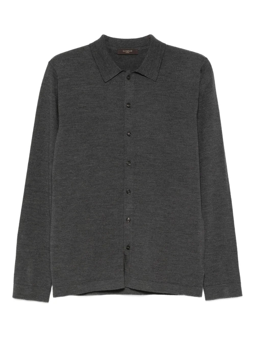Zanone wool shirt | Grey | Image 1