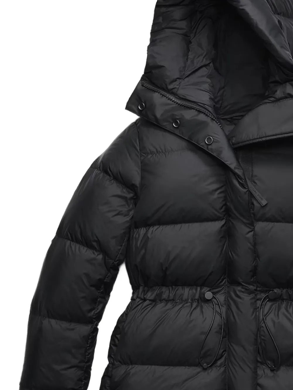Canada Goose Montgomery gewatteerde jas met capuchon Zwart