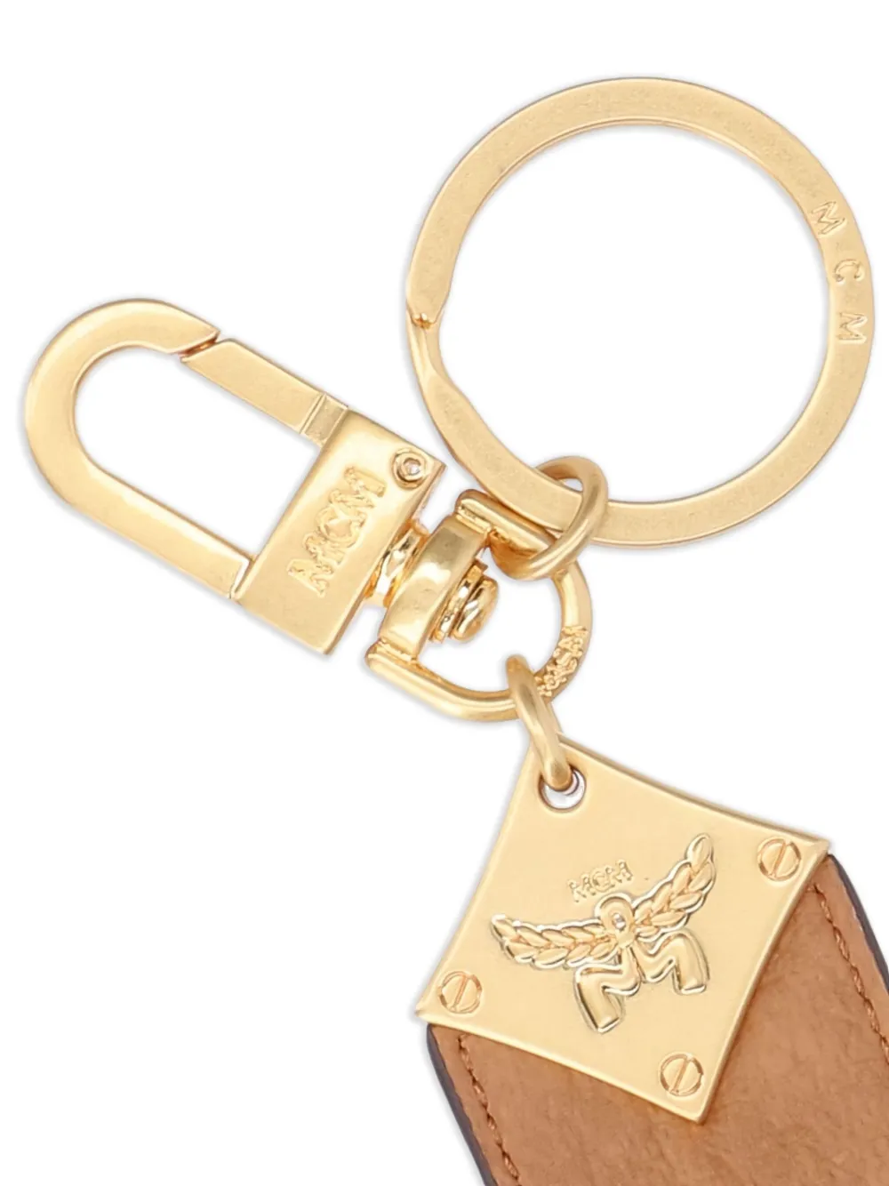 MCM logo-plaque keyring | Image 2