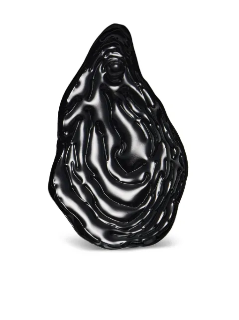 KOROBEYNIKOV oyster-shaped clip earrings